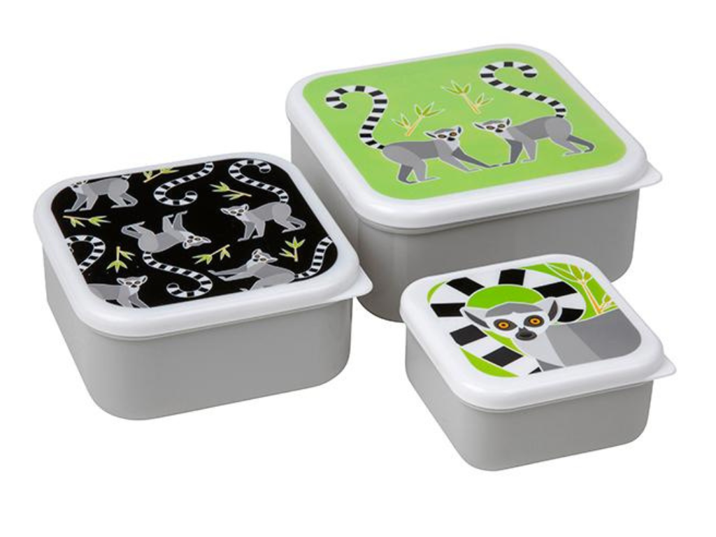 Lunch box set Lemuri